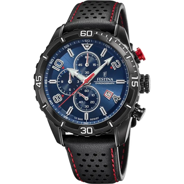 Reloj Festina F20519/2 Negro Hombre Color de la correa Acero
