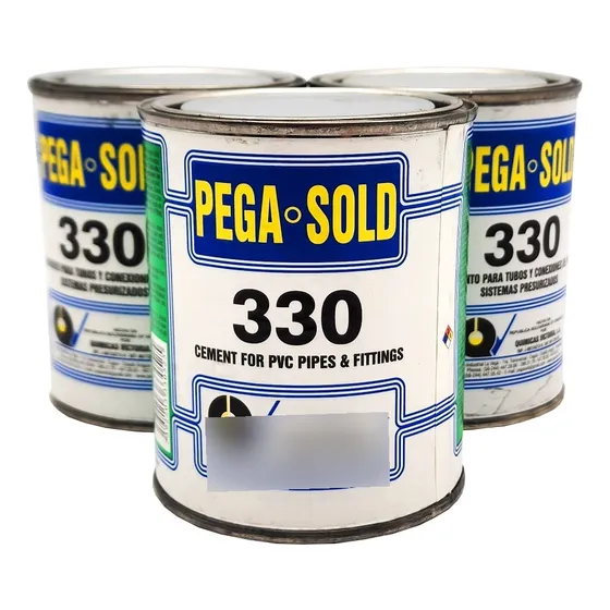 Pega Tubería Pvc Alta Presión Agua Blanca Pega Sold 330 1/8