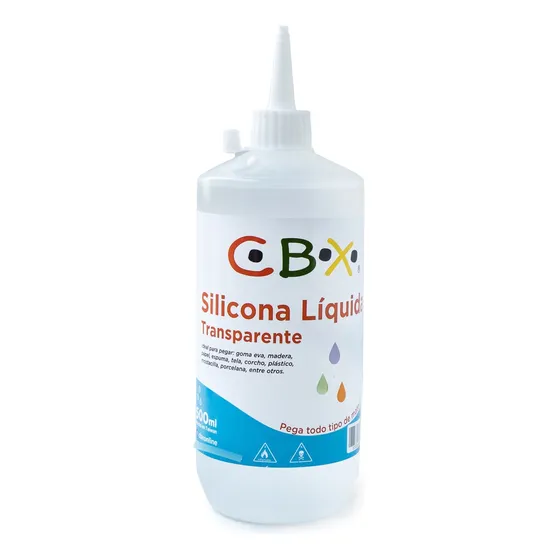 Pegamento Silicona Liquida Transparente 500 Ml