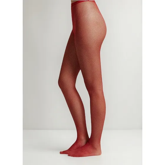 Medias Malla Red Pantimedias Mujer Sexy Moda Lencería 