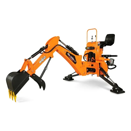 Mechmaxx Tractor Backhoe Attachment Mechanical Thumb Bucket
