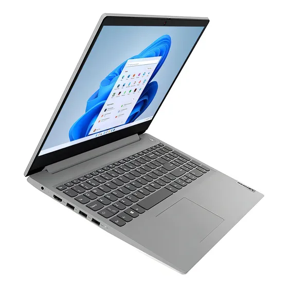 Notebook Lenovo IdeaPad 3i Intel Core I3 - 1115G4, 8GB RAM, 256GB SSD, Windows 11 Home, Tela 15,6" - 82MD0010BR