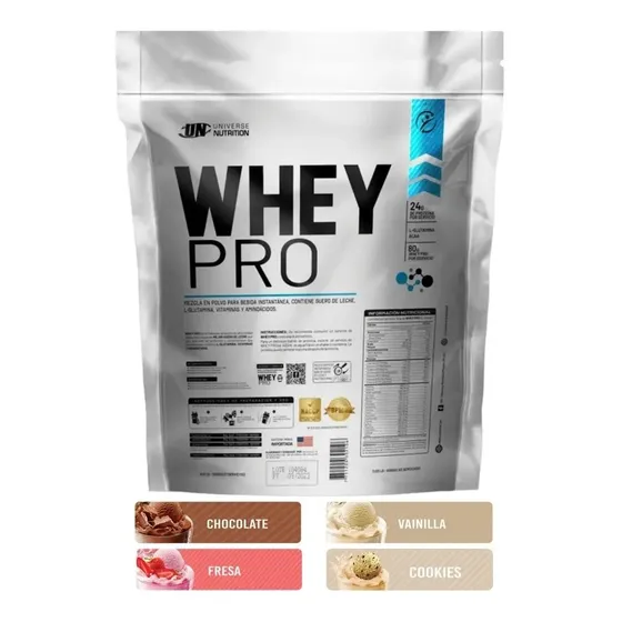 Whey Protein 5 Kilos ganador de masa muscular Universe Nutrition NO INCLUYE SHAKER | Cuotas sin interés