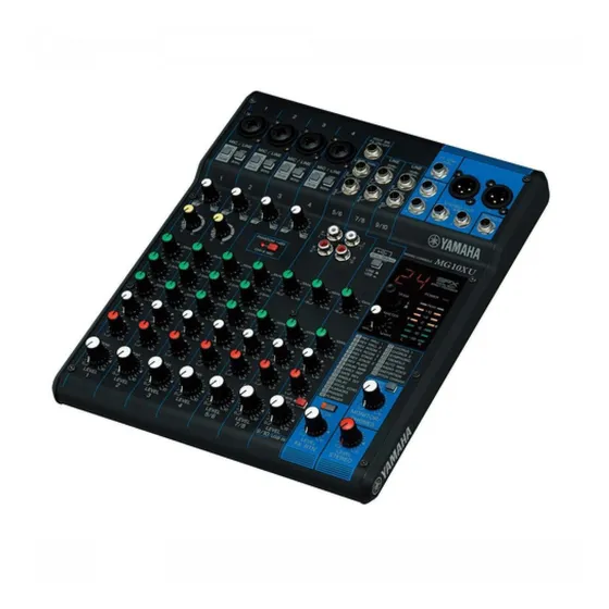Mezcladora Yamaha 10 Canales Con Efectos Y Usb Mg10xu Msi