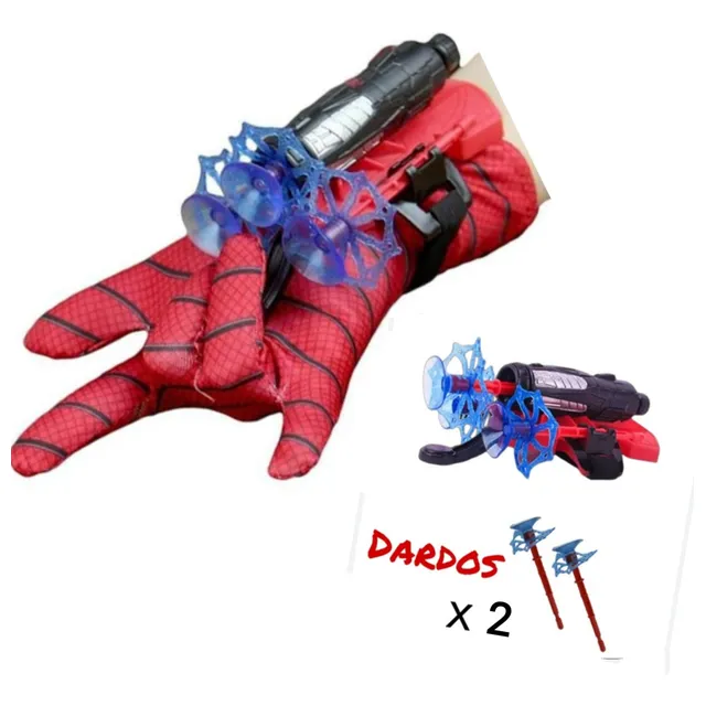 Guante Lanza Dardos Telaraña Spiderman 