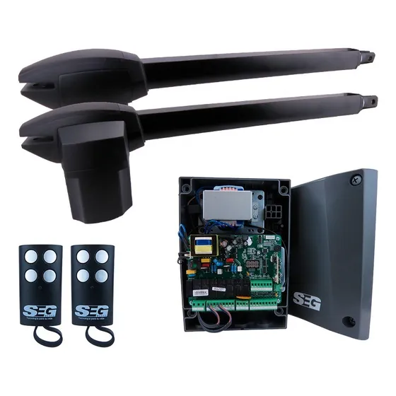 Kit Pivus Abat400 127vac Con Central Y 2 Controles Rtp300