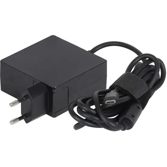 Fonte Carregador Usb-c 65w Para Macbook Pro Galaxy Dell 