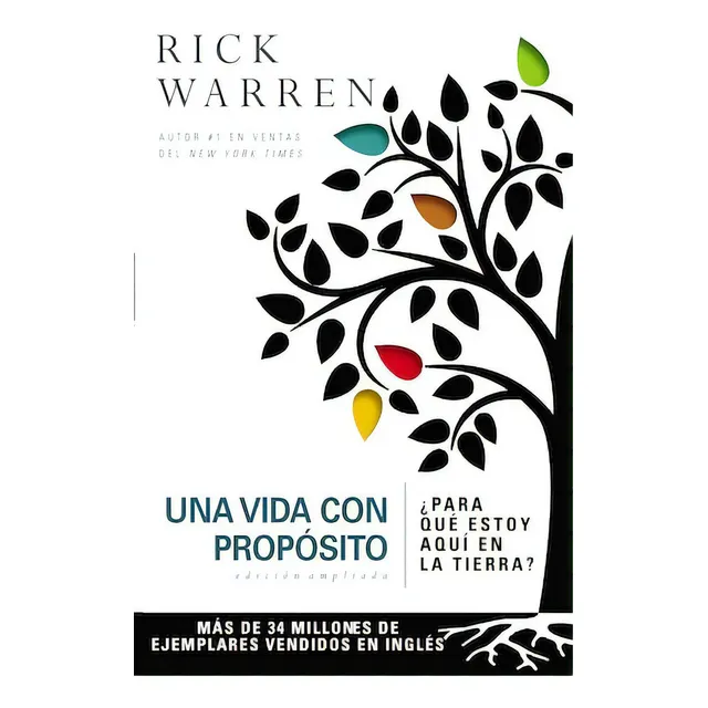 Una vida con propósito: ¿Para qué estoy aquí en la Tierra? de Warren Rick Editorial Vida