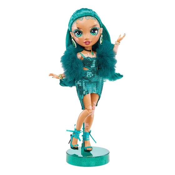 Muñeca Rainbow High Core Fashion Doll Jewel Richie Emerald