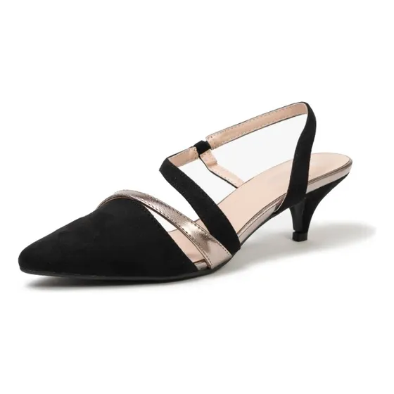 Sandalia Stiletto Talón Descubierto