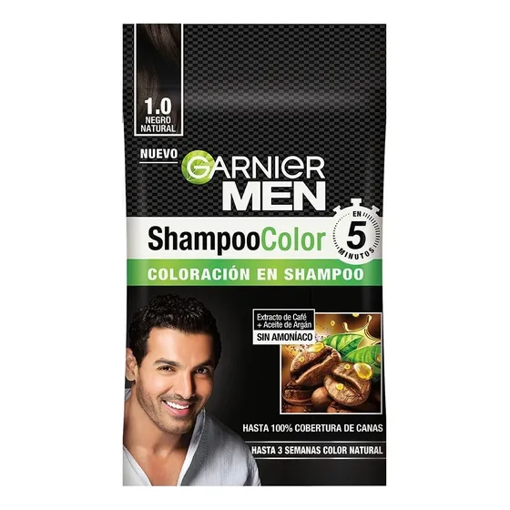 Garnier Tinte Para Cabello Hombre Tono 10 Negro Natural