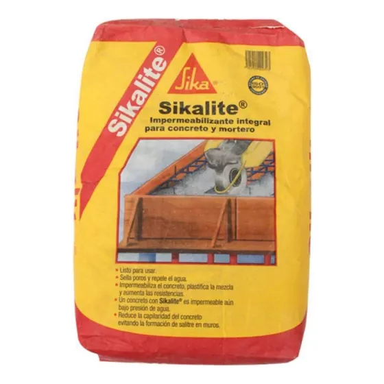Sikalite Para Concreto Y Mortero 10 Kg