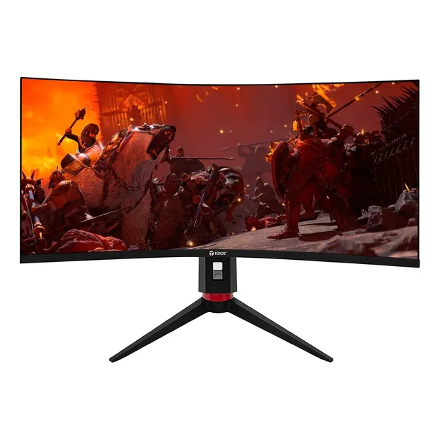 Monitor Teros Curvo 34' 180hz 1ms 2k Hdmi 2.1 Hdr400 Fsync Negro