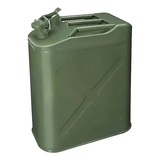 Bidón Pimpina Metal  Para Gasolina De 20 Litros