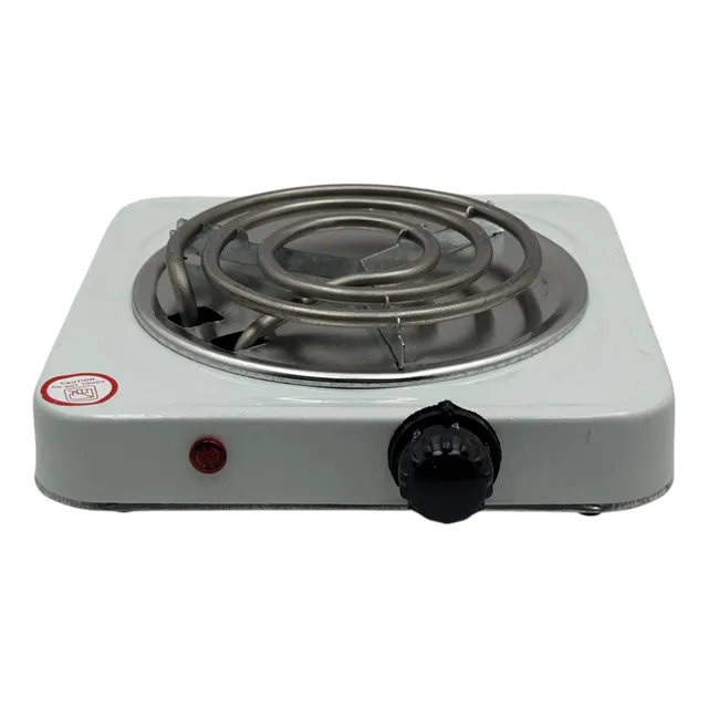 Cocinita Eléctrica 1 Hornilla 1000w Blanco Hot Plate