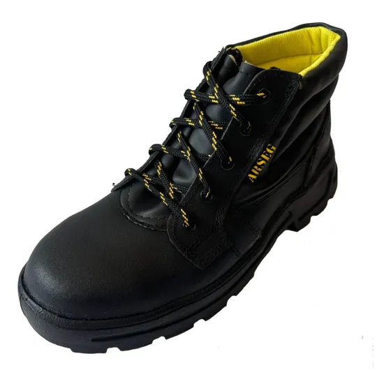 Botin Zapato Borcego Punta Acero Calzado Seguridad Arseg