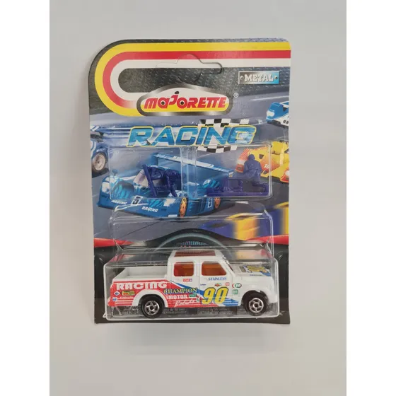 D-20, D20, Chevrolet, Cabine Dupla Miniatura Majorette 1:64 Branco