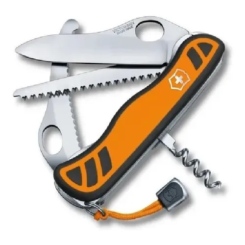 Victorinox Navaja Hunter Xt Grip, Naranja, 6 Usos Color Naranja