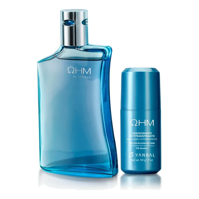 Ohm Perfume De Hombre Con Deo Roll On