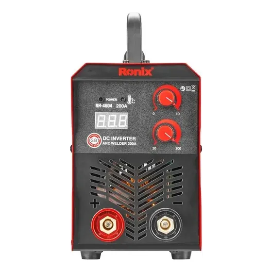 Maquina De Soldar Inverter Ronix Rh-4604v 200 Amp