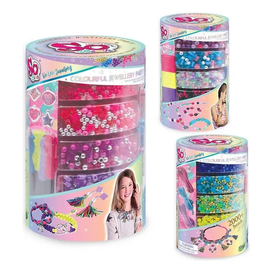 Set De Creación De Pulseras Para Niñas - Set Bisutería