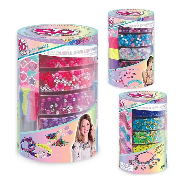 Set De Creación De Pulseras Para Niñas - Set Bisutería