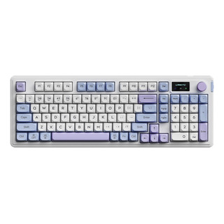 Teclado Mecânico Sem Fio Bluetooth De Três Modos Mk95 Verde Teclado Mecânico Sem Fio Bluetooth De Três Modos Mk95 Verde