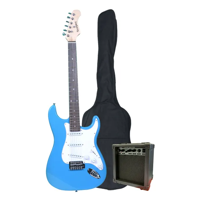 Pack De Guitarra Electrica Con Accesorios Scorpion