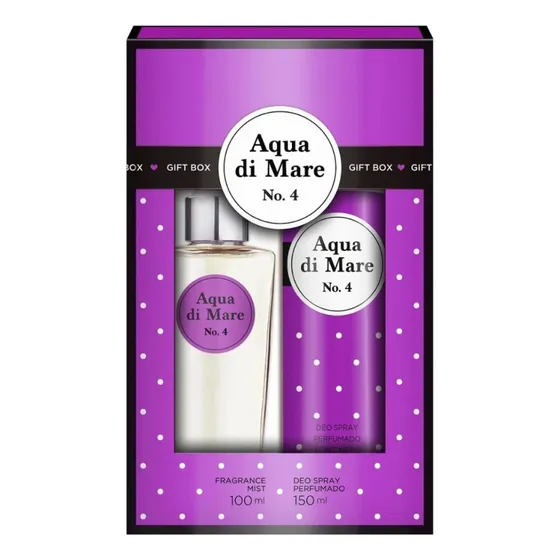 Perfume Aqua Di Mare Edt N°4 100 Ml. + 150 Ml