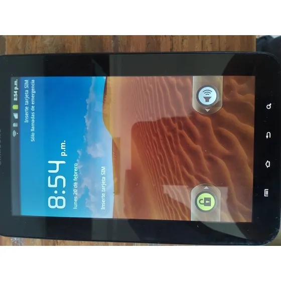 Tablet Galaxy Tab Gt-p1000n Usada. (para Repuesto).