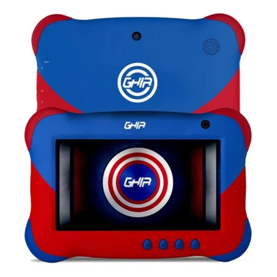 Tableta Ghia Kids Capitán América Uso Rudo Azul/rojo
