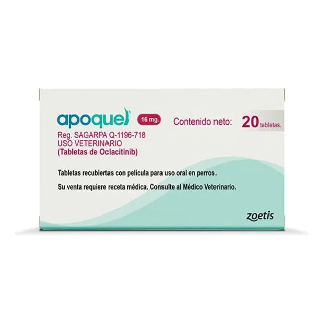 Medicamento Para Perros Apoquel 16 Mg 20 Tab 
