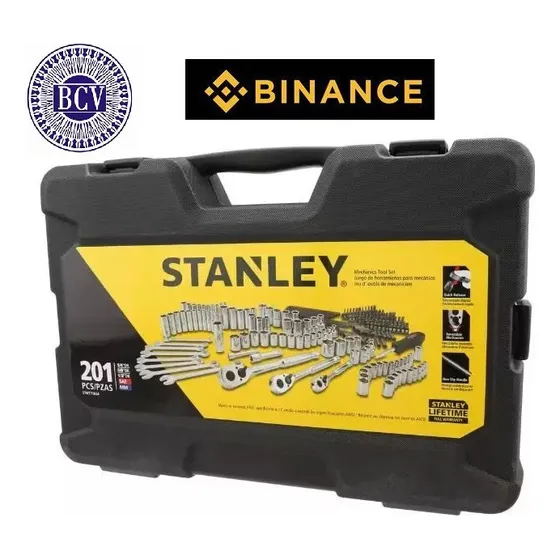 Juego De Herramientas Stanley 201 Piezas Original 
