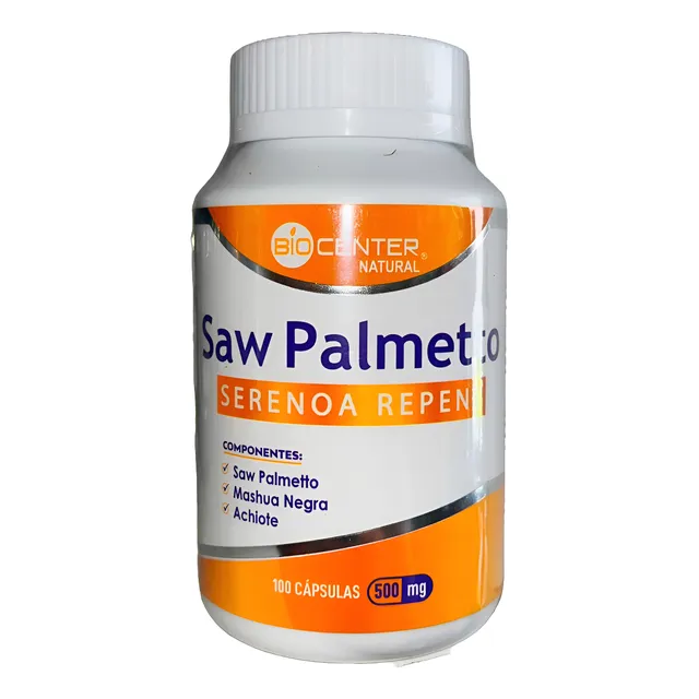 Saw Palmeto Complex  500 Mgrs X 100  Caps