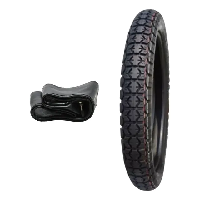 Cubierta 350 16 + Camara Gn125-x3m 125-imsa Tropy Mmmotos