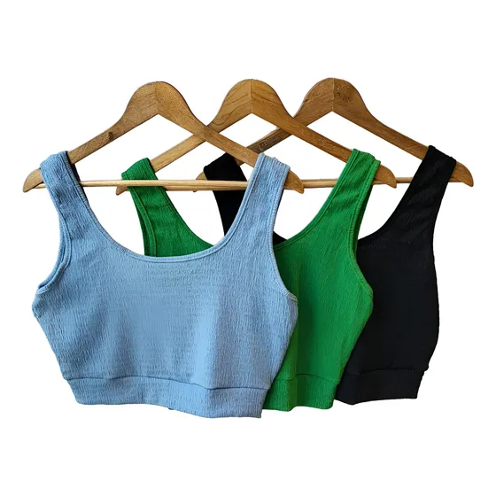 Top De Morley Con Abertura - Talles Grandes
