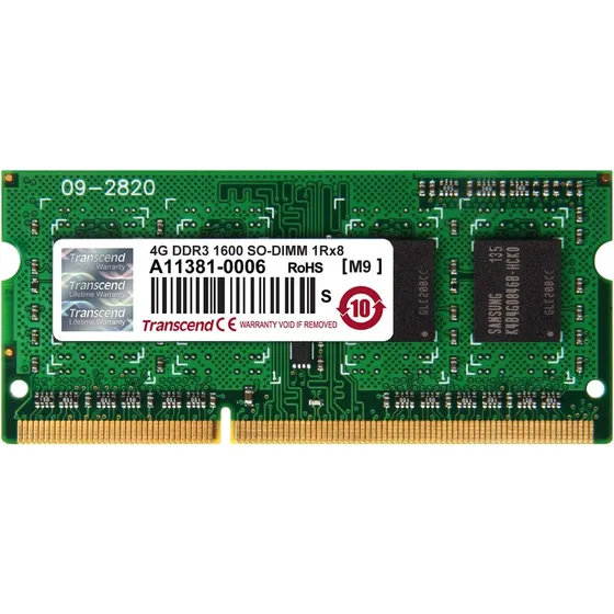 Transcend Información Ddrso-dimm 4gb Rx8