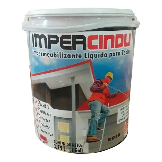 Manto Liquido Impermeabilizante Rojo Gal