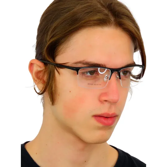 Óculos Armação Masculino Design Italy Haste Leve