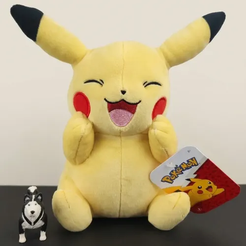 Peluche Pokémon Capitán Pikachu De 20 Cm – Oficial Jazwares, Con Sombrero De Capitán Y Detalles Auténticos