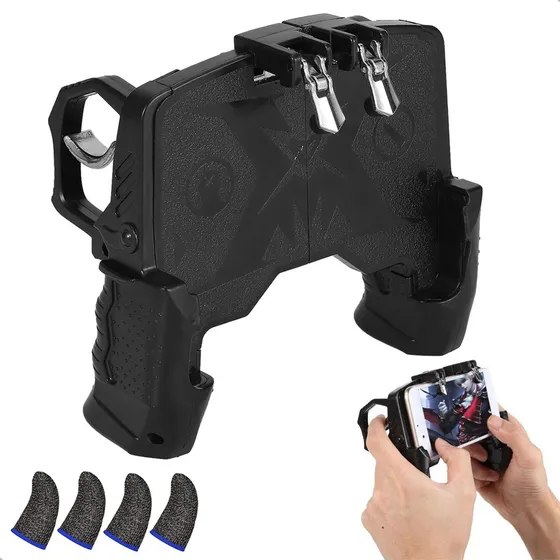 Gamepad Control Para Celular Gatillos Grip K21 Fortnite Pubg