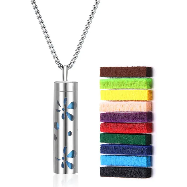 Collar De Perfume Collar Perfumado Colgante De Aromaterapia