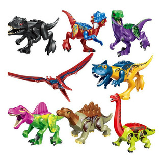 Juego Bloques Construcción Dinosaurio Montar Juguetes Niños Juego Bloques Construcción Dinosaurio Montar Juguetes Niños