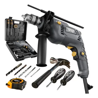 Parafusadeira Furadeira Impacto 3/8 700w + Maleta AcessĂłrios Parafusadeira Furadeira Impacto 3/8 700w + Maleta AcessĂłrios