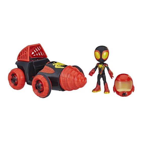 Figura Miles Taladro Giratorio Spidey And Friends