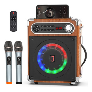 Bocina Bluetooth Jauyxian -s55 Incluye 2 Micrófonos Bocina Bluetooth Jauyxian -s55 Incluye 2 Micrófonos