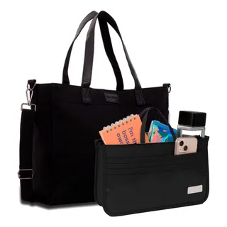 Kit Bolsa Tote Daily Clear Gocase + Organizador Tote Kit Bolsa Tote Daily Clear Gocase + Organizador Tote