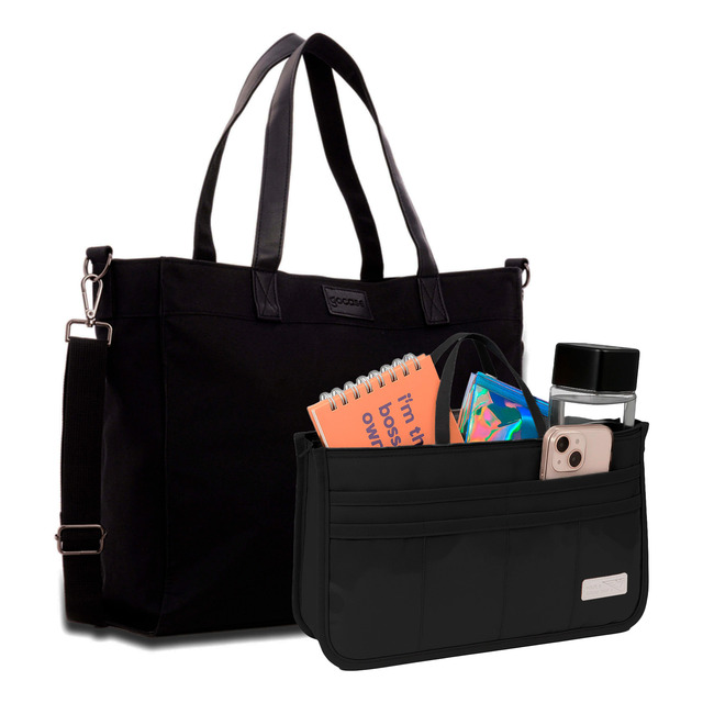 Kit Bolsa Tote Daily Clear Gocase + Organizador Tote Kit Bolsa Tote Daily Clear Gocase + Organizador Tote