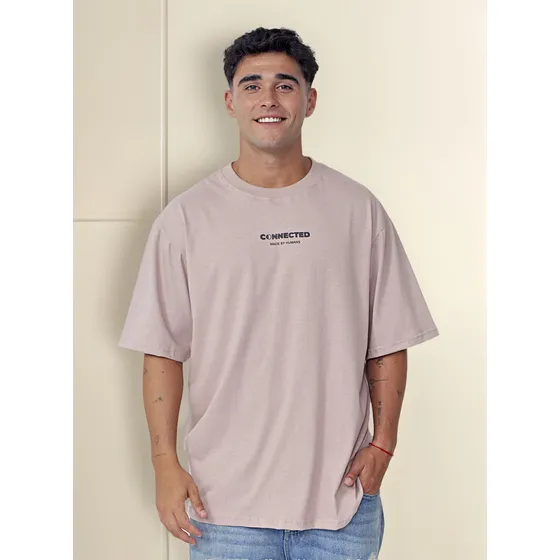 Remera Algodon Oversize Calidad Premium Basica Unisex Corta