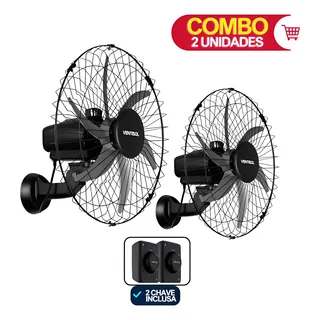 Kit 2Ă Ventisol 50 Cm Bivolt Silencioso 3 Velocidades Osc Kit 2Ă Ventisol 50 Cm Bivolt Silencioso 3 Velocidades Osc